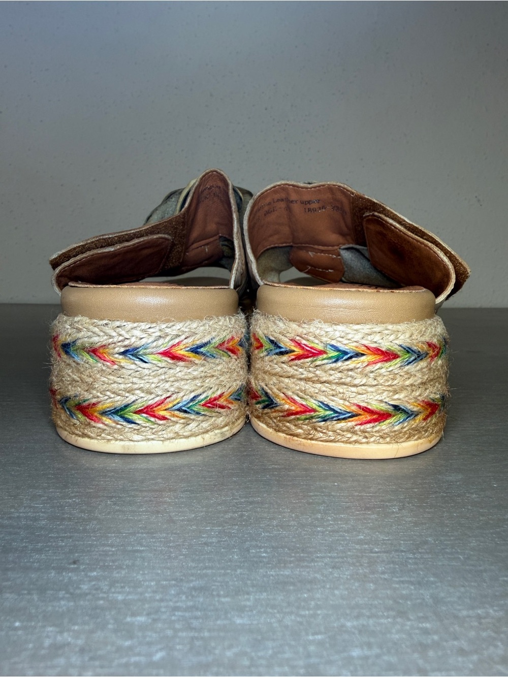L’Artiste Balharbor Women’s Sandals Size 10-10.5 Leather Boho Comfort Shoes - Picture 9 of 11
